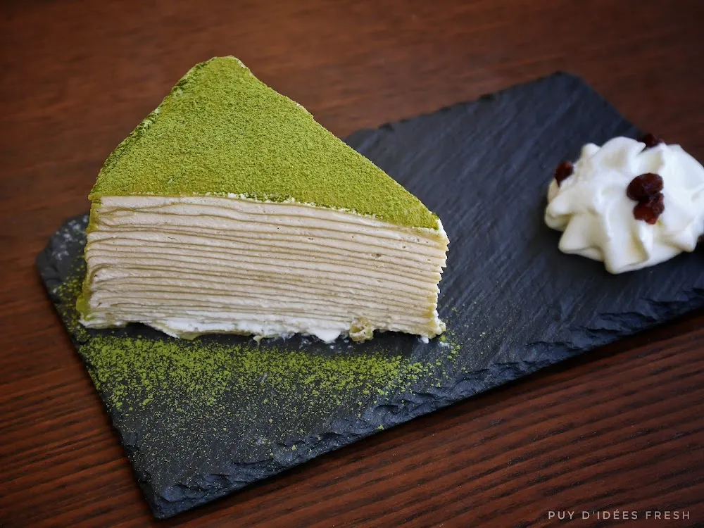 Mille Feuilles de Matcha